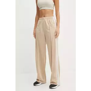 adidas Originals pantaloni de trening culoarea bej, cu imprimeu, IZ2753 imagine