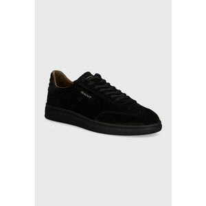 Gant sneakers din piele intoarsă Cuzmo culoarea negru, 29633644 G00 imagine