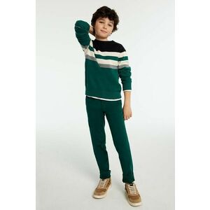 Mayoral pantaloni copii culoarea verde, neted, 530 imagine