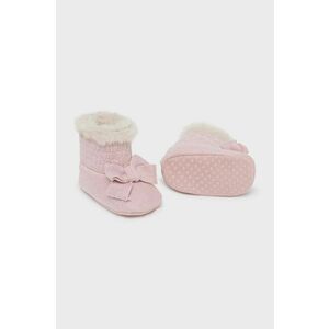 Mayoral Newborn pantofi pentru bebelusi culoarea roz, 9788 imagine