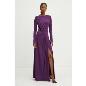 Silvian Heach rochie GASNSKY culoarea violet, maxi, evazati, GPA24282VE imagine