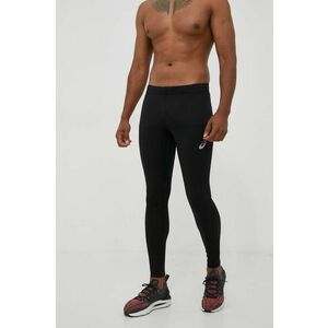 Asics leggins de alergare Core Winter culoarea negru, neted imagine