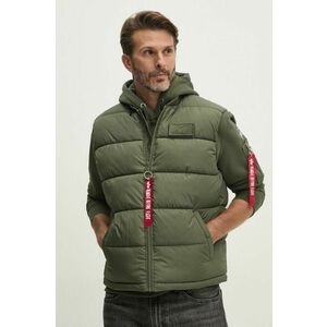 Alpha Industries vesta barbati, culoarea verde, de iarna, 118109 imagine