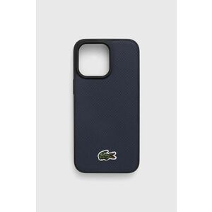 Lacoste Husă pentru telefon iPhone 15 Pro Max 6.7" culoarea albastru marin imagine