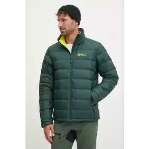 Jack Wolfskin geaca sport din puf Ather culoarea verde, 1207681 imagine