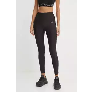 Puma leggins de alergare Ultraform culoarea negru, neted, 525752 imagine