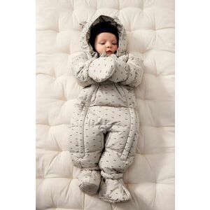 Liewood salopete de iarnă pentru bebeluși Sylvie Baby Snowsuit culoarea gri, LW19403 imagine