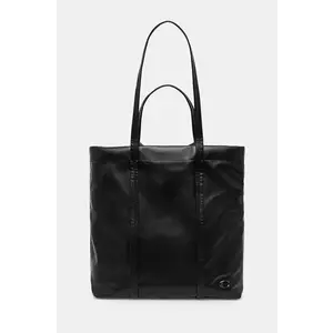 Coach geanta de piele culoarea negru, CO840 imagine