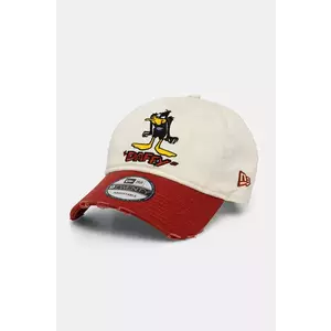 New Era șapcă de baseball din bumbac DAFFY DUCK culoarea rosu, modelator, 60565320 imagine