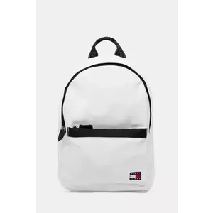 Tommy Jeans rucsac femei, culoarea alb, mare, neted, AW0AW16272 imagine