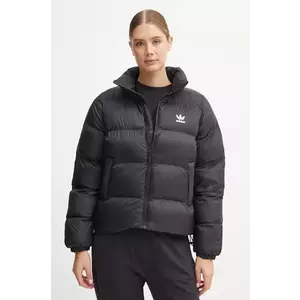 adidas Originals geaca femei, culoarea negru, de iarna, JD0420 imagine