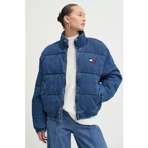 Tommy Jeans geacă din denim femei, de iarnă, DW0DW19632 imagine