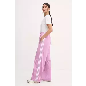 adidas Originals pantaloni de trening culoarea roz, cu imprimeu, IY4719 imagine