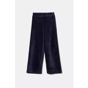 United Colors of Benetton pantaloni copii culoarea albastru marin, neted, 4DZBCF02Q imagine