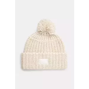 The North Face căciulă Cozy Chunky Cabin Beanie culoarea bej, NF0A887W86I1 imagine