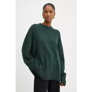 BOSS pulover de casmir culoarea verde, light, cu turtleneck, 50524052 imagine