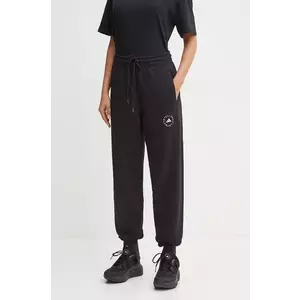 adidas by Stella McCartney pantaloni de trening culoarea negru, uni, IW9852 imagine