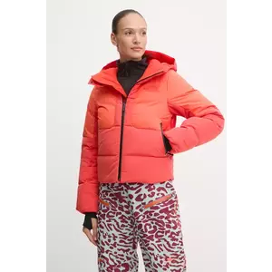 The North Face geacă de schi din puf Cold Spell culoarea roșu, NF0A87WT4ZI1 imagine