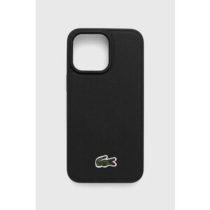 Lacoste husă pentru telefon iPhone 15 Pro Max 6.7" culoarea negru imagine