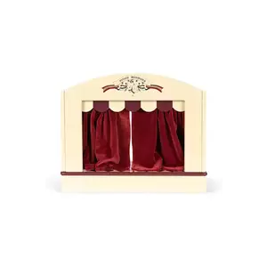 Konges Sløjd teatru din lemn WOODEN PUPPET THEATER FSC KS101749 imagine