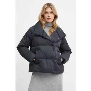 Weekend Max Mara geaca de puf femei, culoarea negru, de iarna, oversize, 2425486052600 imagine