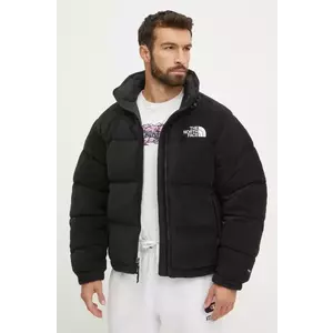 The North Face geaca 2000 Polar Nuptse barbati, culoarea negru, de iarna, oversize, NF0A88XNJK31 imagine