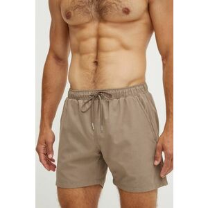 Alpha Industries pantaloni scurți de baie culoarea maro 106810.11-brown imagine