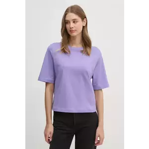 United Colors of Benetton tricou din bumbac femei, culoarea violet, 3BL0E17G5 imagine