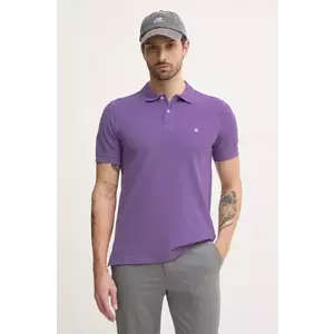 United Colors of Benetton polo de bumbac culoarea roz, neted, 3089J3179 imagine