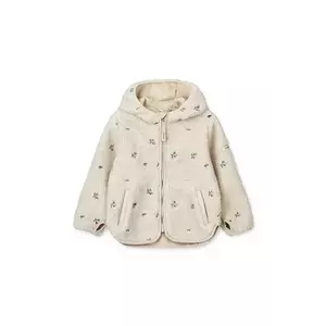 Liewood geacă din polar pentru copii Mara Pile Jacket culoarea bej, LW18920 imagine