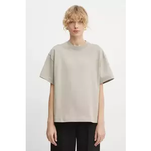 Filippa K tricou din bumbac femei, culoarea bej, 30648 imagine