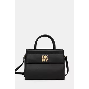 Dkny poseta de piele culoarea negru, R44DAI70 imagine