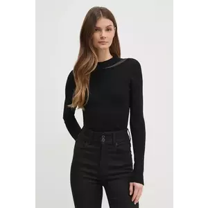 Dkny pulover femei, culoarea negru, light, P4KSBT83 imagine