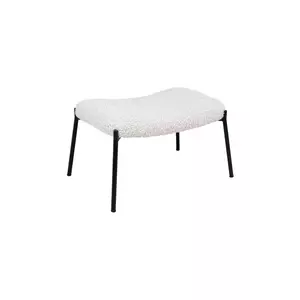 House Nordic taburete Glasgow Footrest culoarea alb imagine