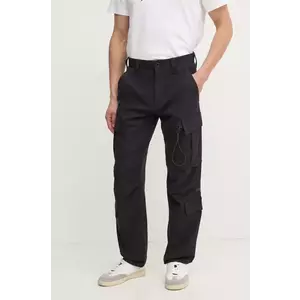 G-Star Raw pantaloni barbati, culoarea negru, drept, D23677-D517 imagine