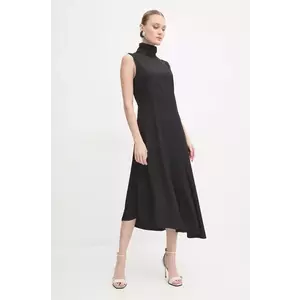 2NDDAY rochie Albarra culoarea negru, maxi, evazati, 2251125280 imagine