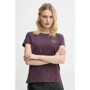 Levi's tricou din bumbac femei, culoarea violet, 17369-2809 imagine