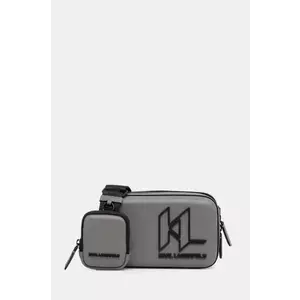 Karl Lagerfeld borseta K/MONOGRAM culoarea gri, A1M30114 imagine