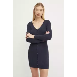 Abercrombie & Fitch rochie culoarea albastru marin, mini, mulata, KI159-5073 imagine