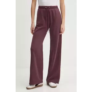 Abercrombie & Fitch pantaloni de trening culoarea violet, neted, KI147-4069 imagine