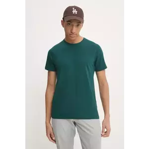 Hollister Co. tricou din bumbac barbati, culoarea verde, neted, KI324-4220 imagine