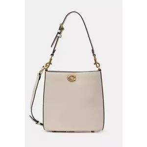 Coach poseta WILLOW culoarea bej, CW625 imagine