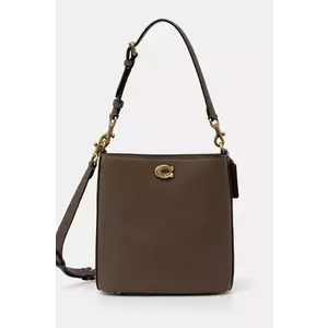 Coach poseta WILLOW culoarea maro, CW625 imagine