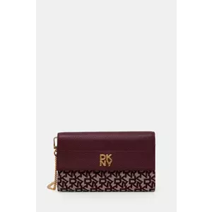 Dkny portofel femei, culoarea bordo, R445FI72 imagine