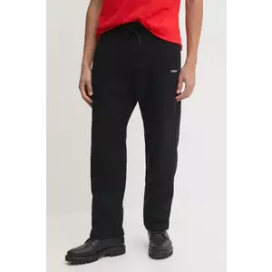 Hollister Co. pantaloni de trening culoarea negru, neted, KI334-4120 imagine