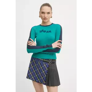 MAX&Co. longsleeve femei, culoarea verde, 2518941011200 imagine