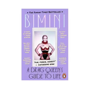 home & lifestyle carte A Drag Queen"s Guide to Life by Bon Boulash Bimini, English culoarea violet imagine