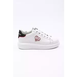 Karl Lagerfeld sneakers din piele KAPRI culoarea alb, KL62515V imagine