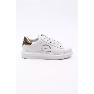 Karl Lagerfeld sneakers din piele Kapri Mens culoarea alb imagine