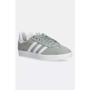 adidas Originals sneakers din piele întoarsă Gazelle culoarea verde, JH5384 imagine